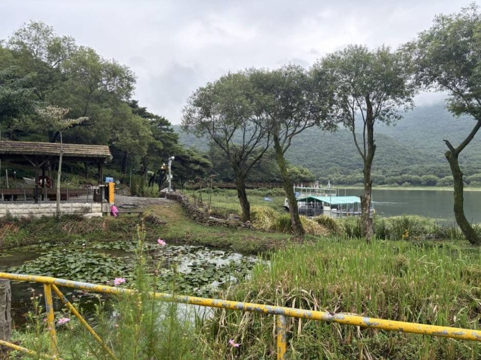 충북_괴산_대운선박 호수전경