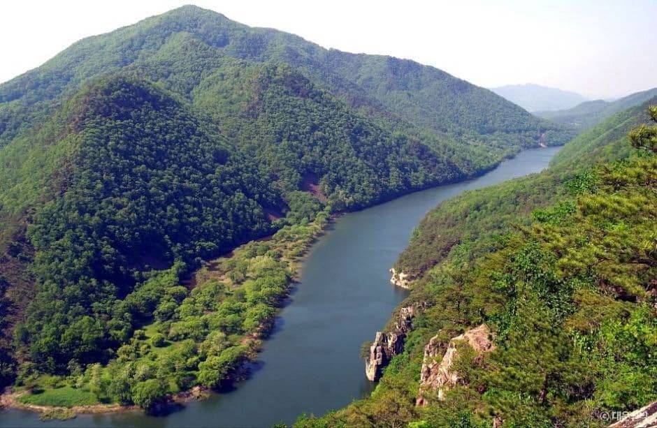 충북_괴산_대운선박  괴산호 원앙섬 일대